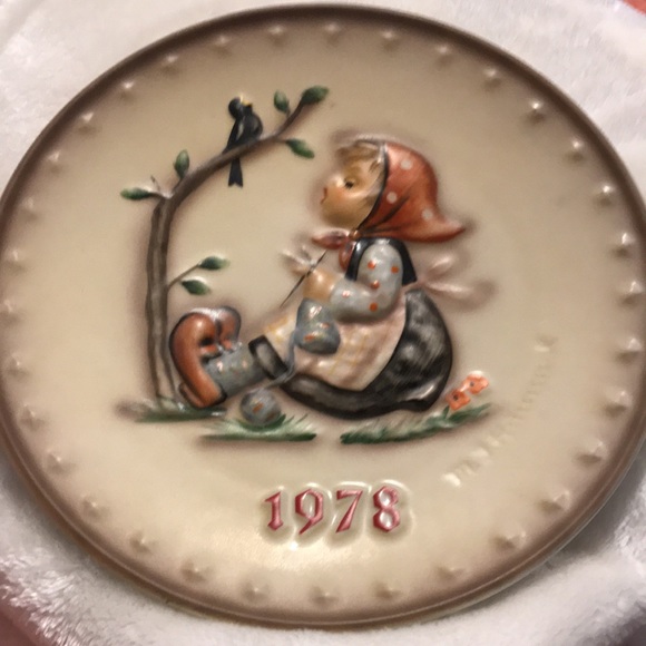 M.J.Hummel Eighth annual plate 1978